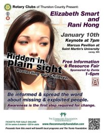“Hidden in Plain Sight”   Human Trafficing Workshop and Awareness Event