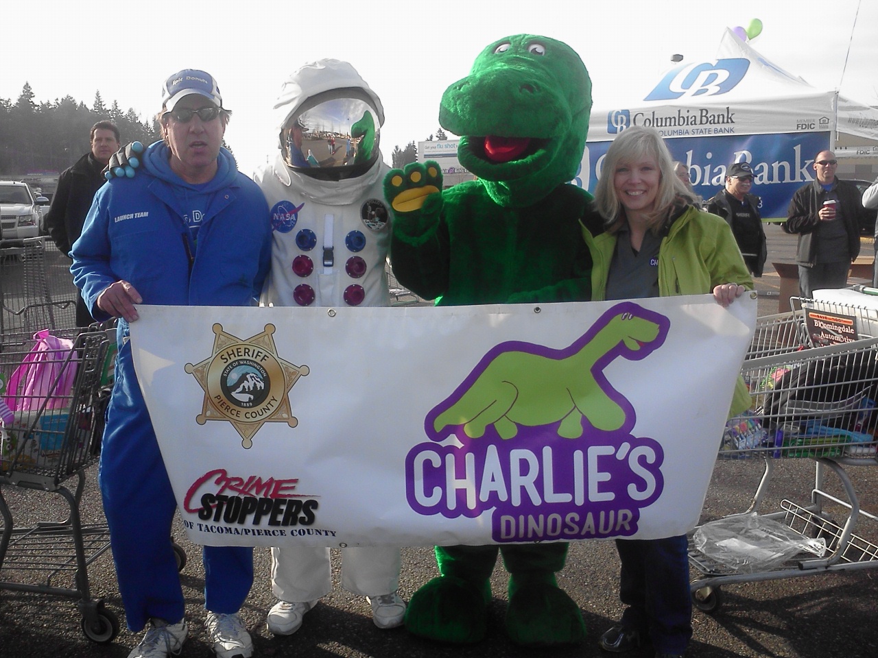 Charlie’s Dinosaur Coat Drive